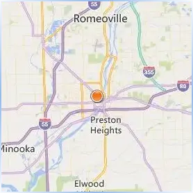 University of St Francis Location Map University of St Francis Location Map
