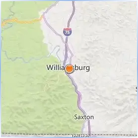 University of the Cumberlands Location Map University of the Cumberlands Location Map