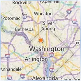University of the District of Columbia Location Map