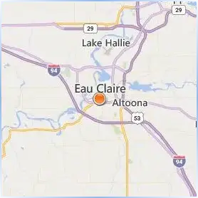 University of Wisconsin Eau Claire Location Map University of Wisconsin Eau Claire Location Map