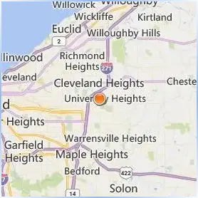 Ursuline College Location Map Ursuline College Location Map