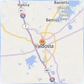 Valdosta State University Location Map Valdosta State University Location Map