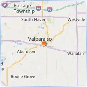 Valparaiso University Location Map Valparaiso University Location Map