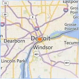 Wayne County Community College District Location Map
