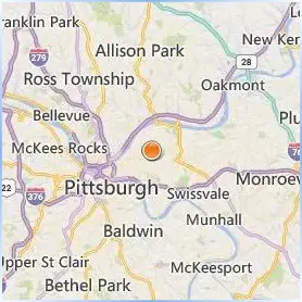 Western Pennsylvania Hospital School of Nursing Location Map Western Pennsylvania Hospital School of Nursing Location Map