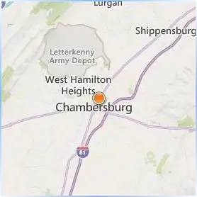 Wilson College Location Map Wilson College Location Map