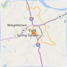 York College Pennsylvania Location Map York College Pennsylvania Location Map
